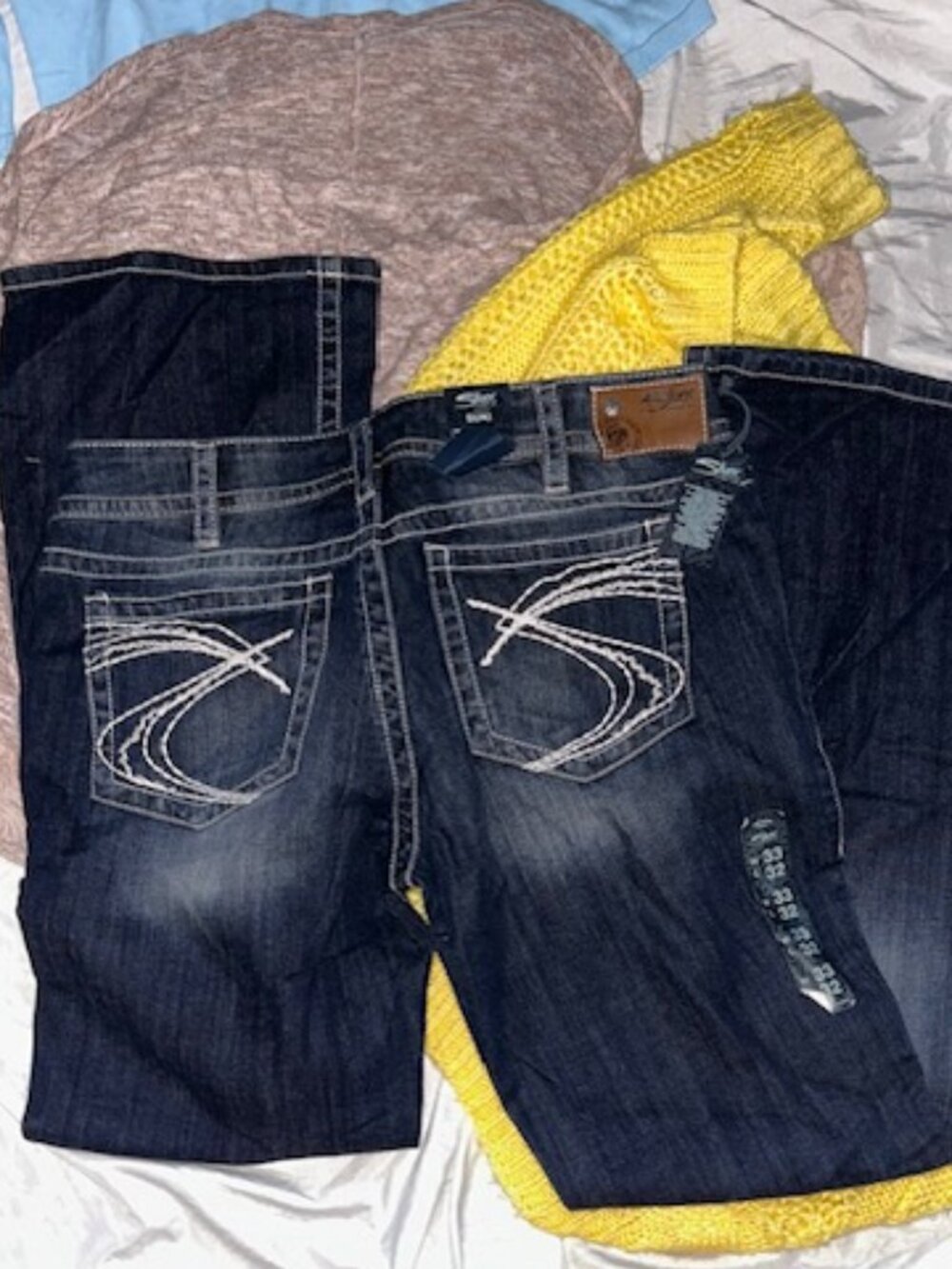 NEW suki bootcut Silver jeans size 33 x 32 blue denim pants jeans womens